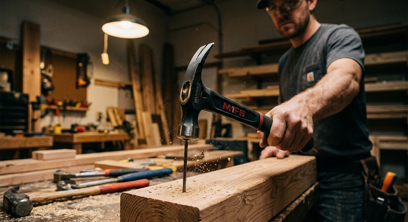 3. Martinez M1FS  –  Best Titanium Framing Hammer