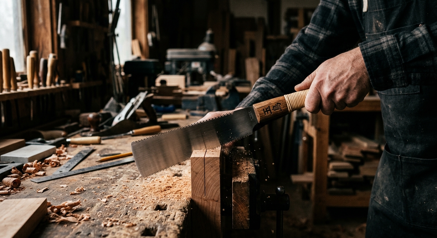 3. Gyokucho Ryoba 210  –  Best Japanese Pull Saw