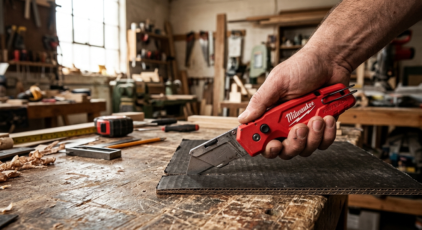 1. Milwaukee 48-22-1901 Fastback  –  Best Overall Fixed Utility Knife