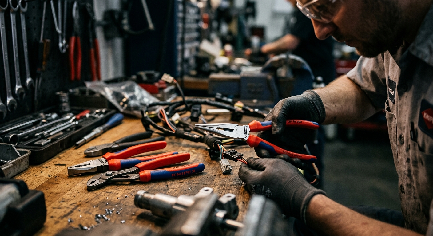 3. Knipex 26 26 200  –  Best Needle-Nose Pliers
