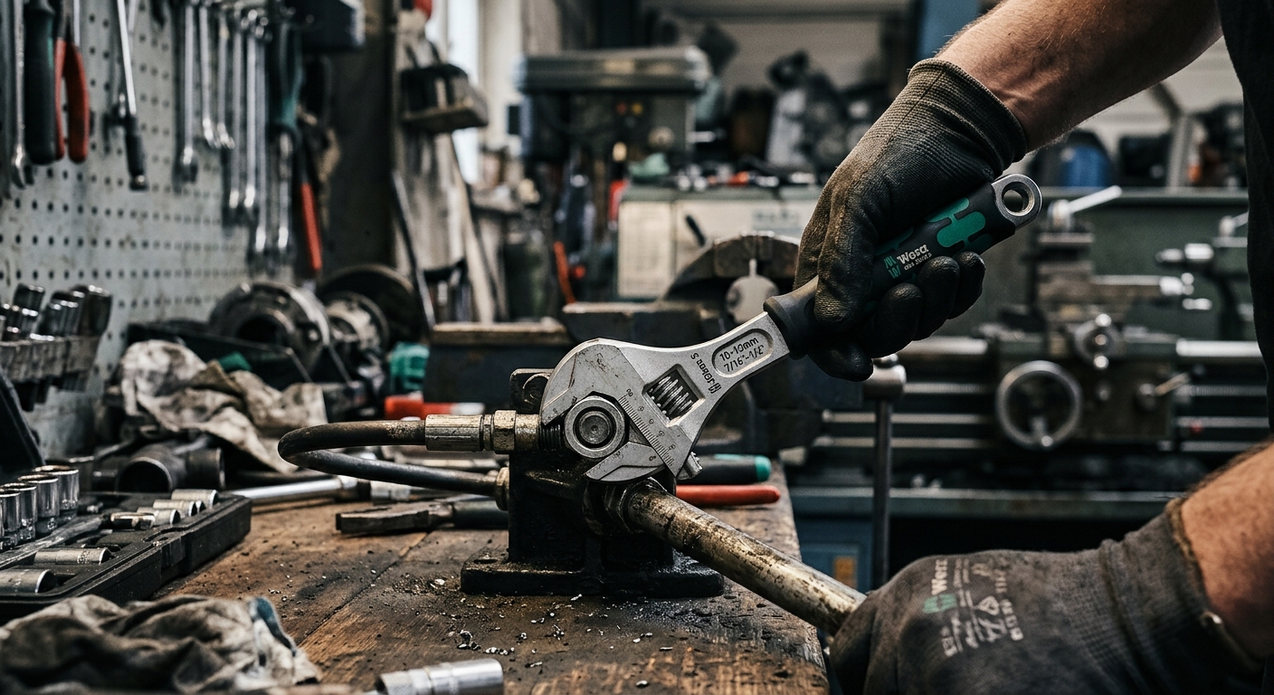 1. Wera 6004 Joker  –  Best Adjustable Wrench