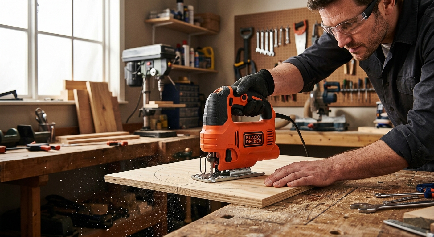 4. BLACK+DECKER BDEJS600C  –  Best Budget Jigsaw