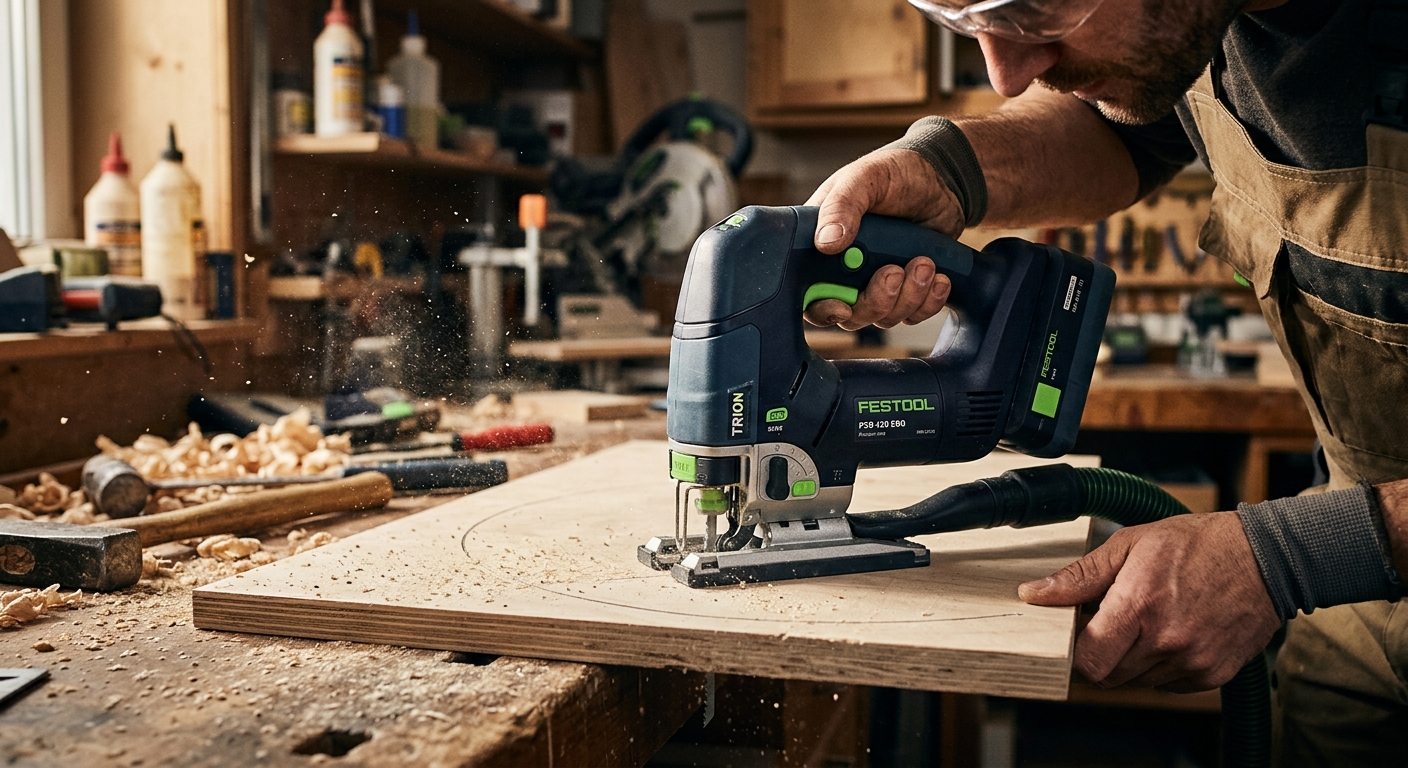 5. Festool PSB 420 EBQ  –  Best Precision Jigsaw
