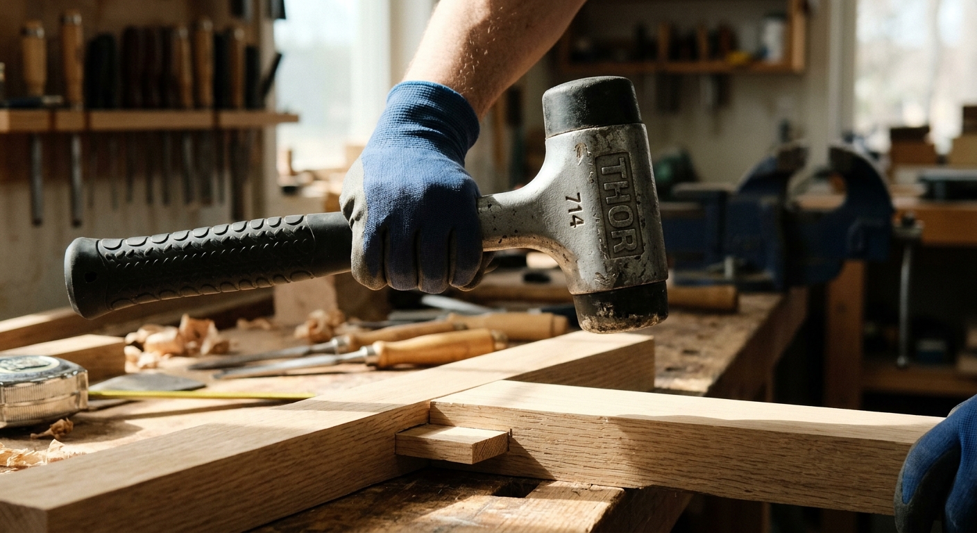 3. Thor 714 Dead-Blow Mallet  –  Best Dead-Blow Option