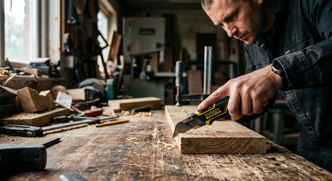Stanley FatMax Retractable Knife  –  Best Retractable