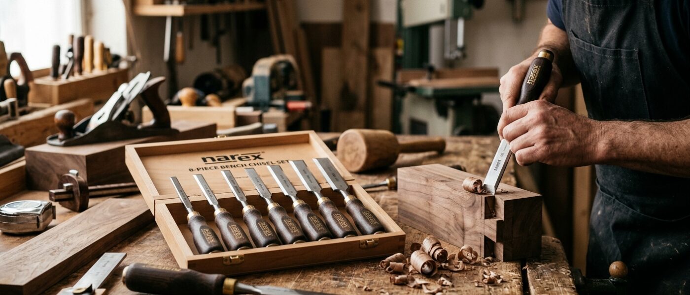 Best Bench Chisel Sets for Woodworking  –  Narex, Lie-Nielsen, and More
