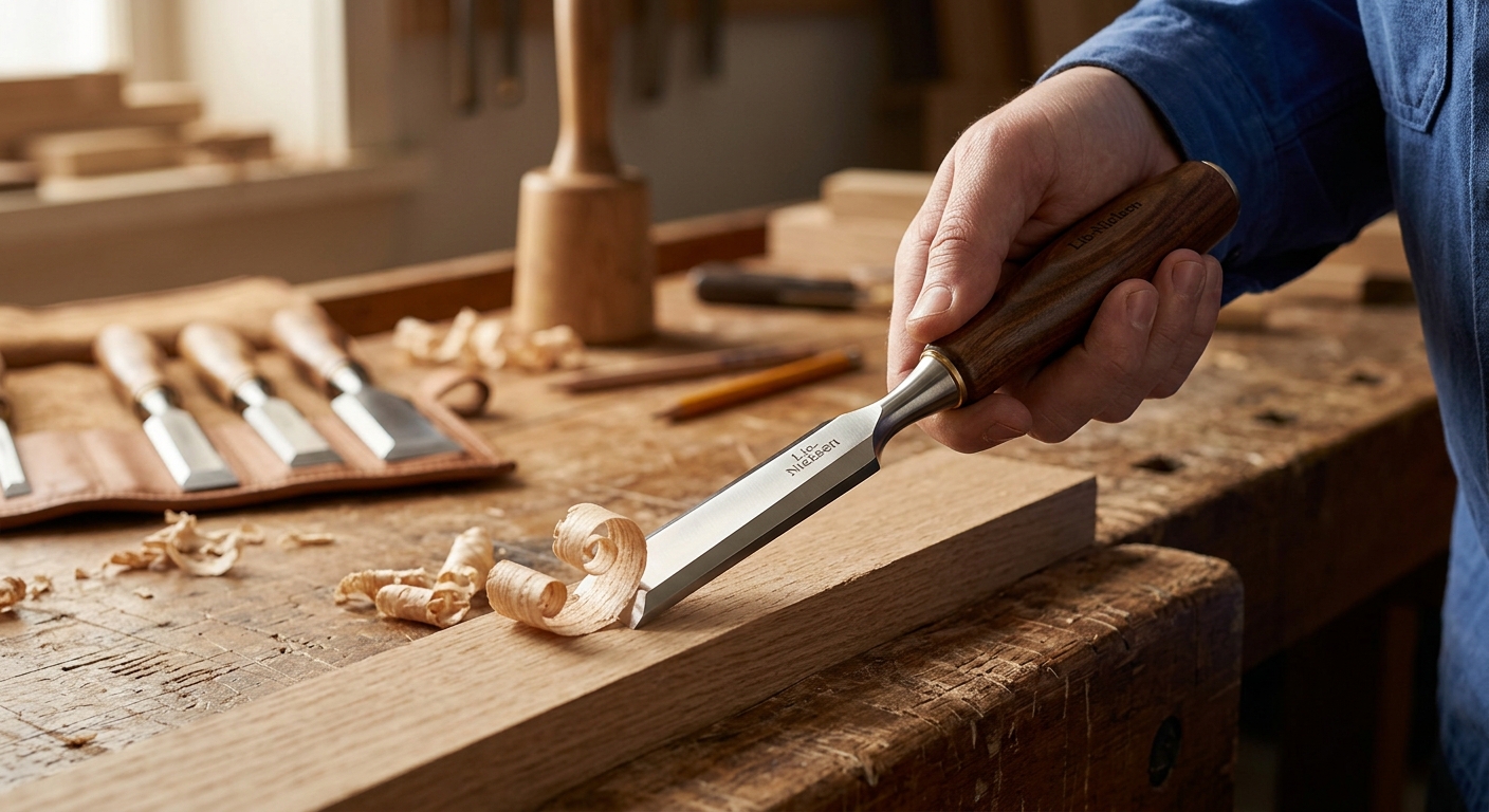 Lie-Nielsen Bench Chisels  –  Best Premium