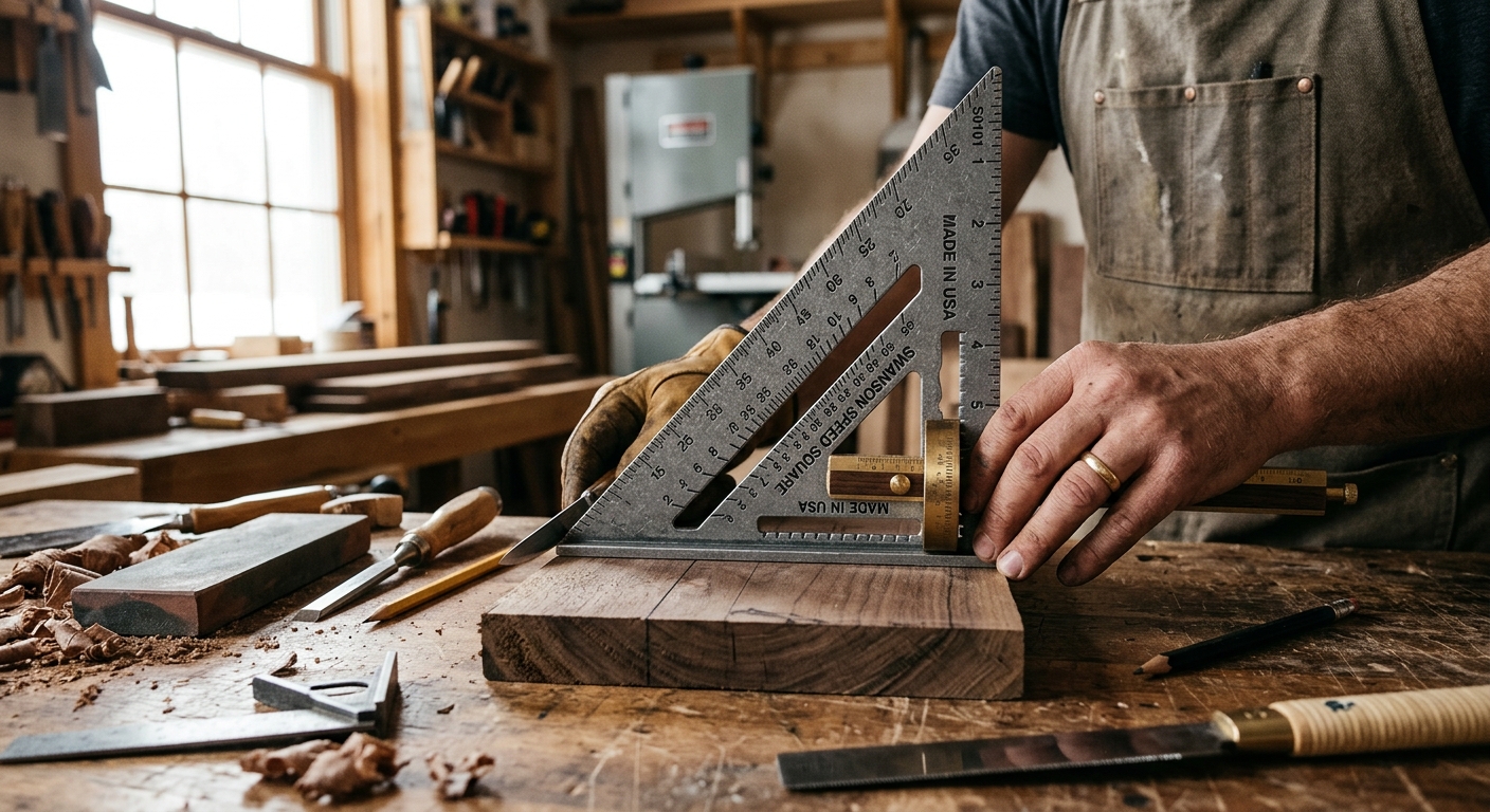 Swanson Speed Square  –  Best Layout Square for Crosscuts