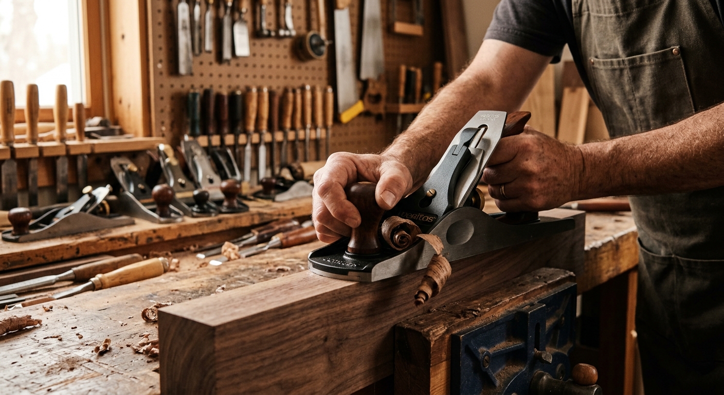 Veritas Low-Angle Jack Plane  –  Best Versatile Plane