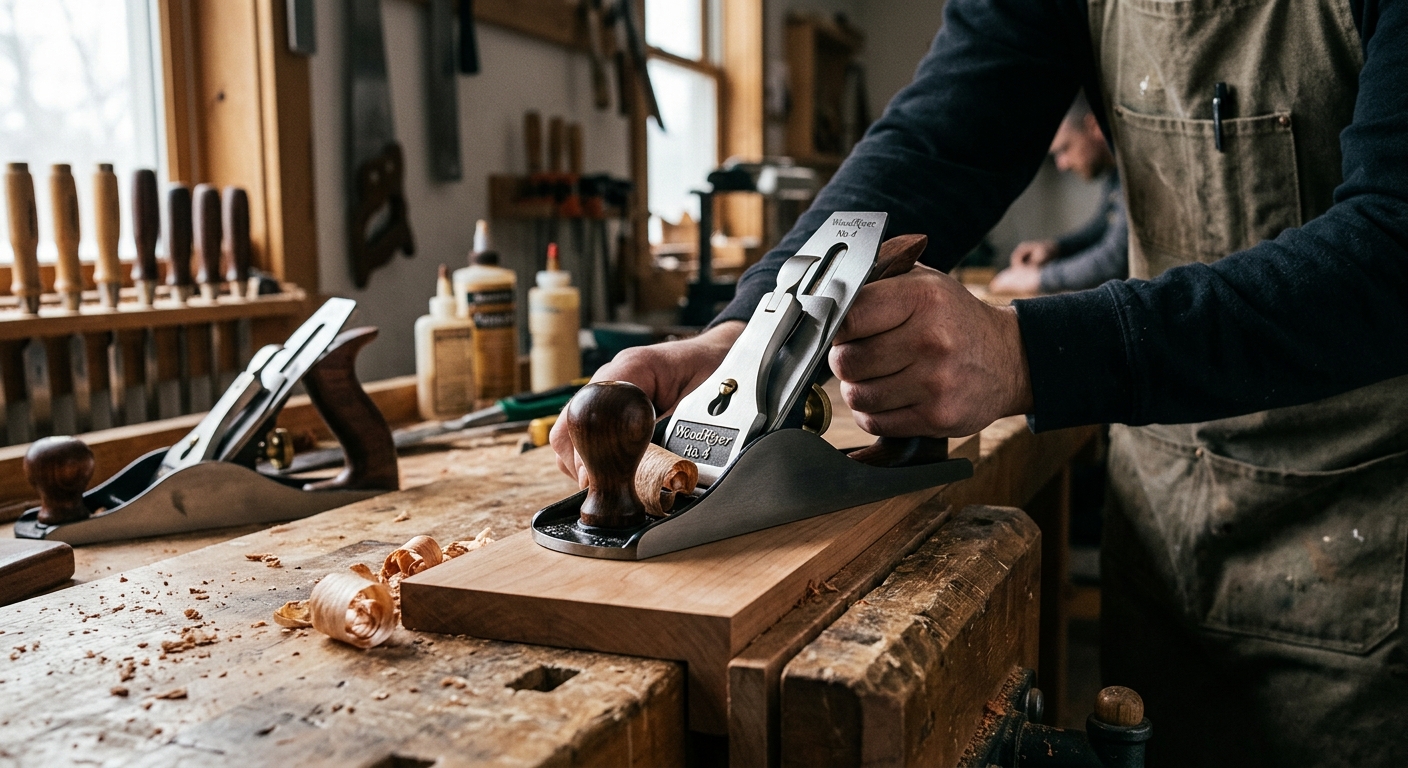 WoodRiver No. 4 Bench Plane  –  Best Value for Beginners