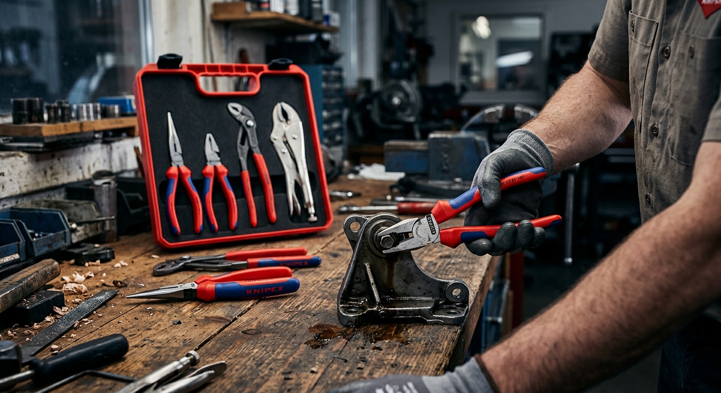 Knipex 00 20 08 US1 Pliers Set  –  Best Overall