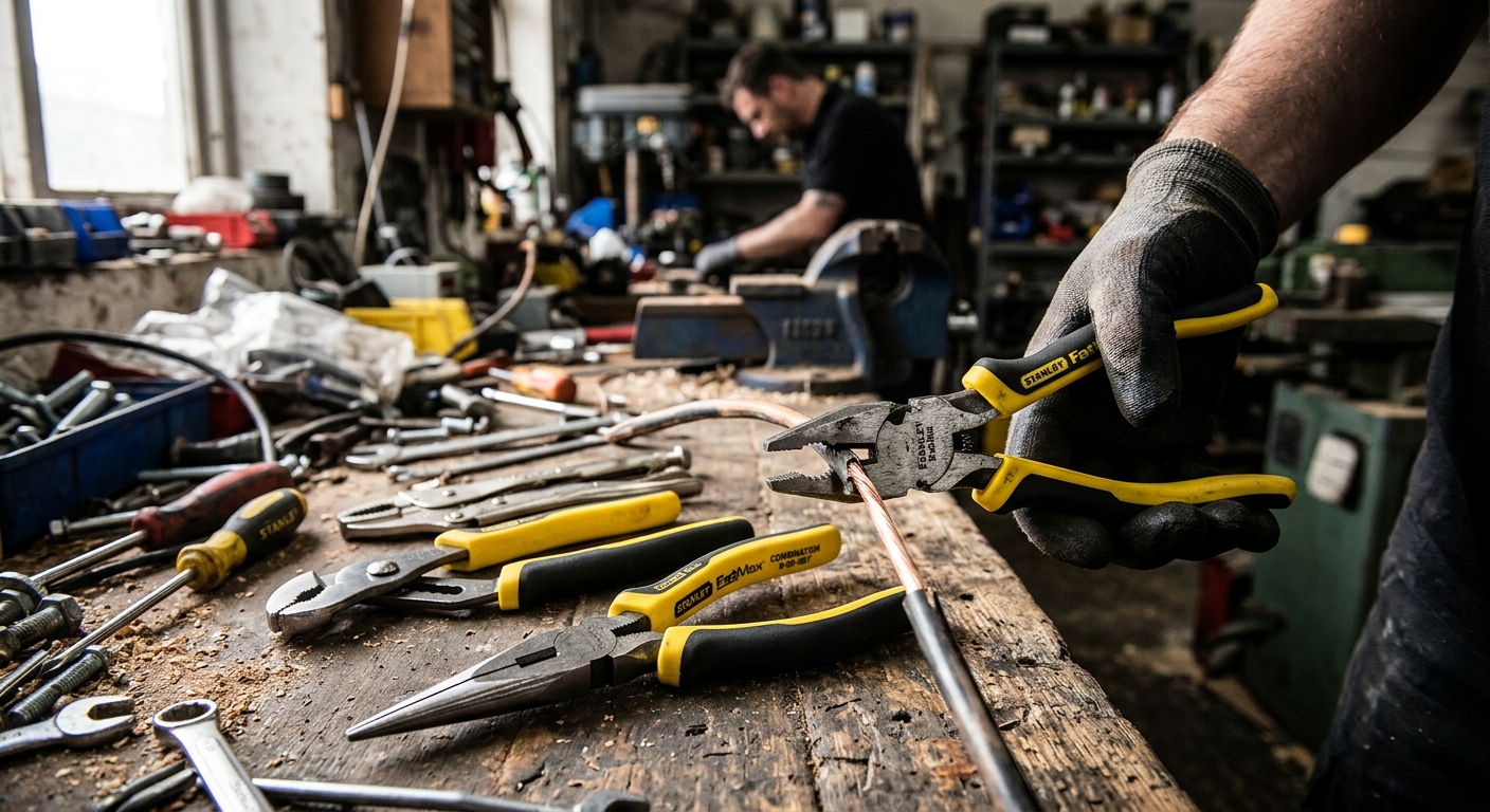 Stanley FatMax 8-Inch Combination Pliers  –  Best Budget