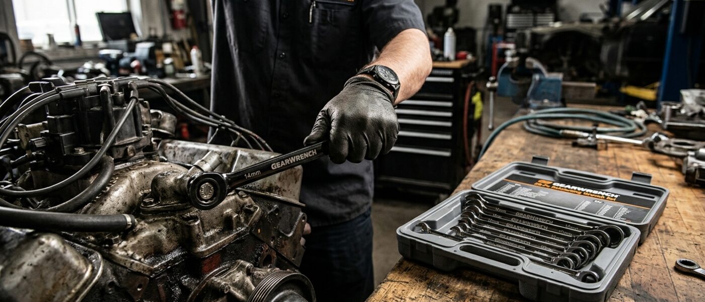 Best Wrench Sets  –  Combination, Ratcheting, and Adjustable for DIY and Mechanical Work