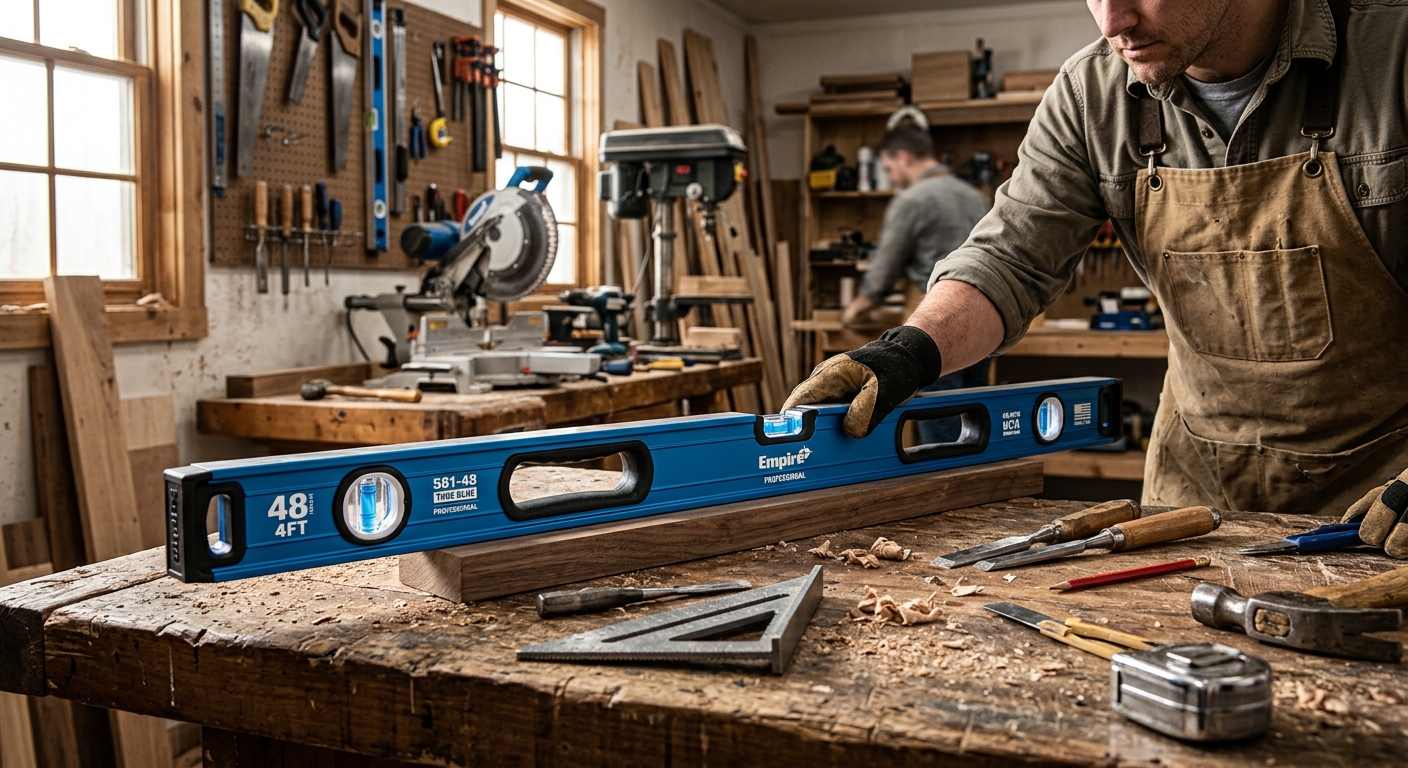 Empire 581-48 True Blue 48-Inch Level  –  Best Value 4-Foot Level