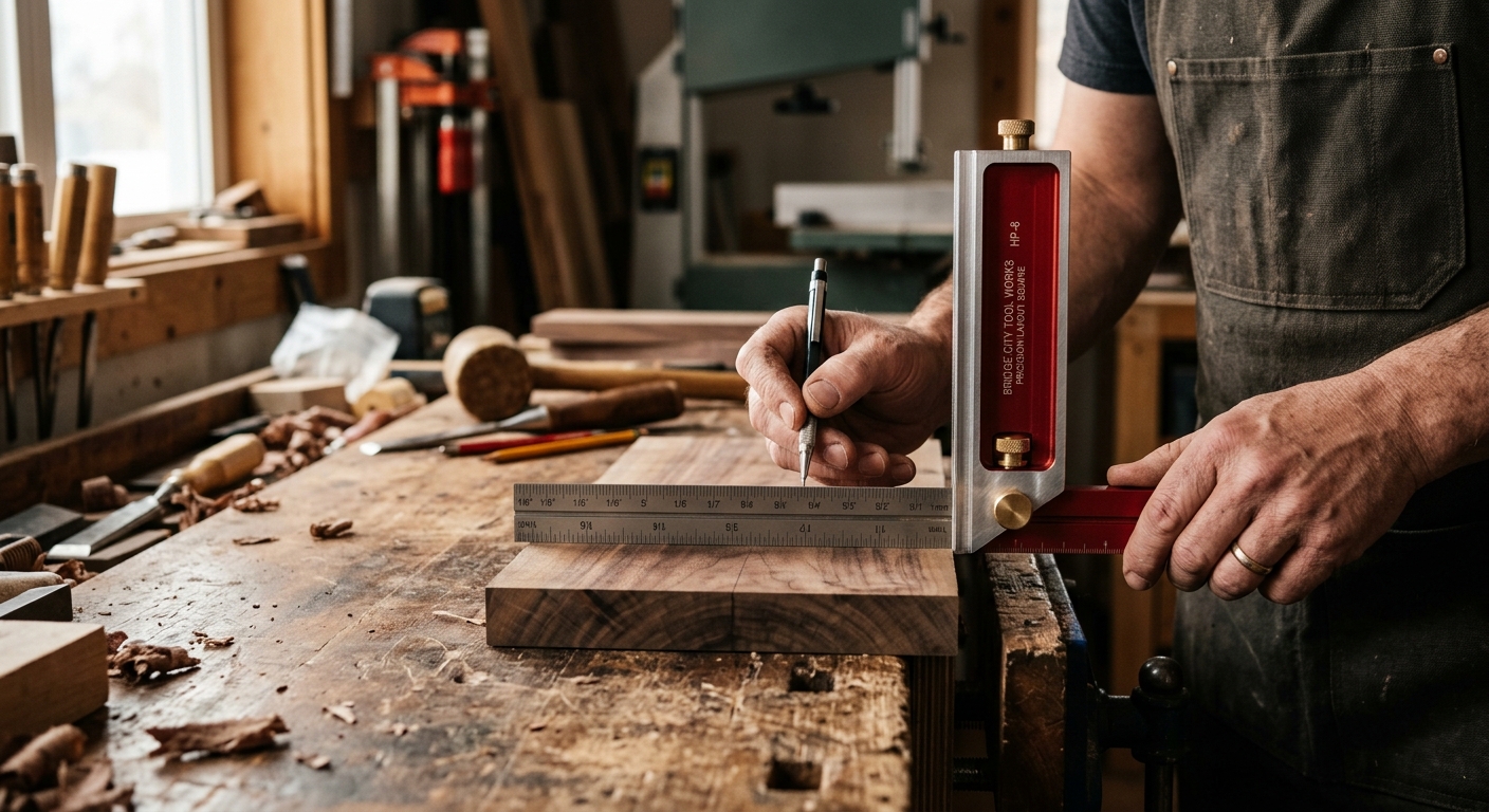 Bridge City HP-8  –  Best for Woodworking Layout