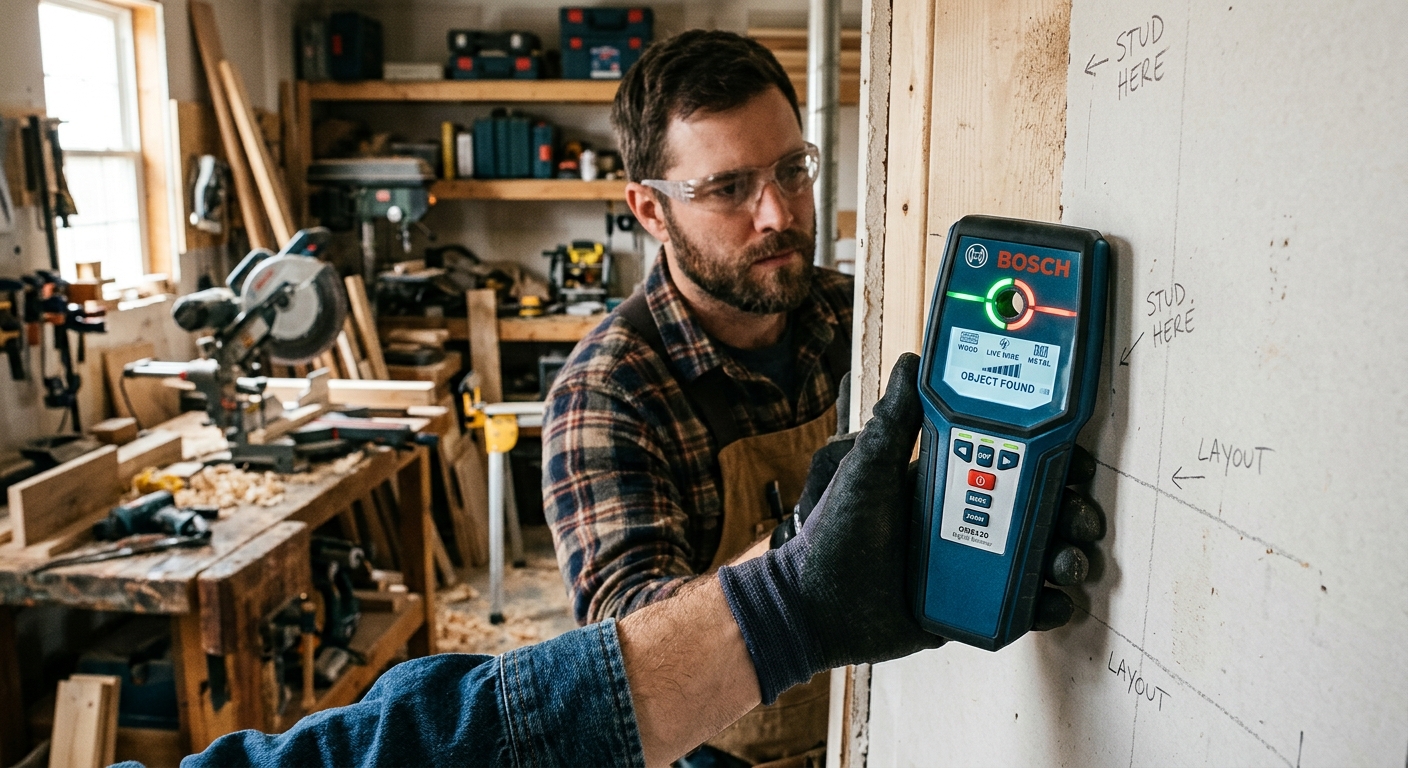 Bosch GMS120  –  Best for Deep Walls