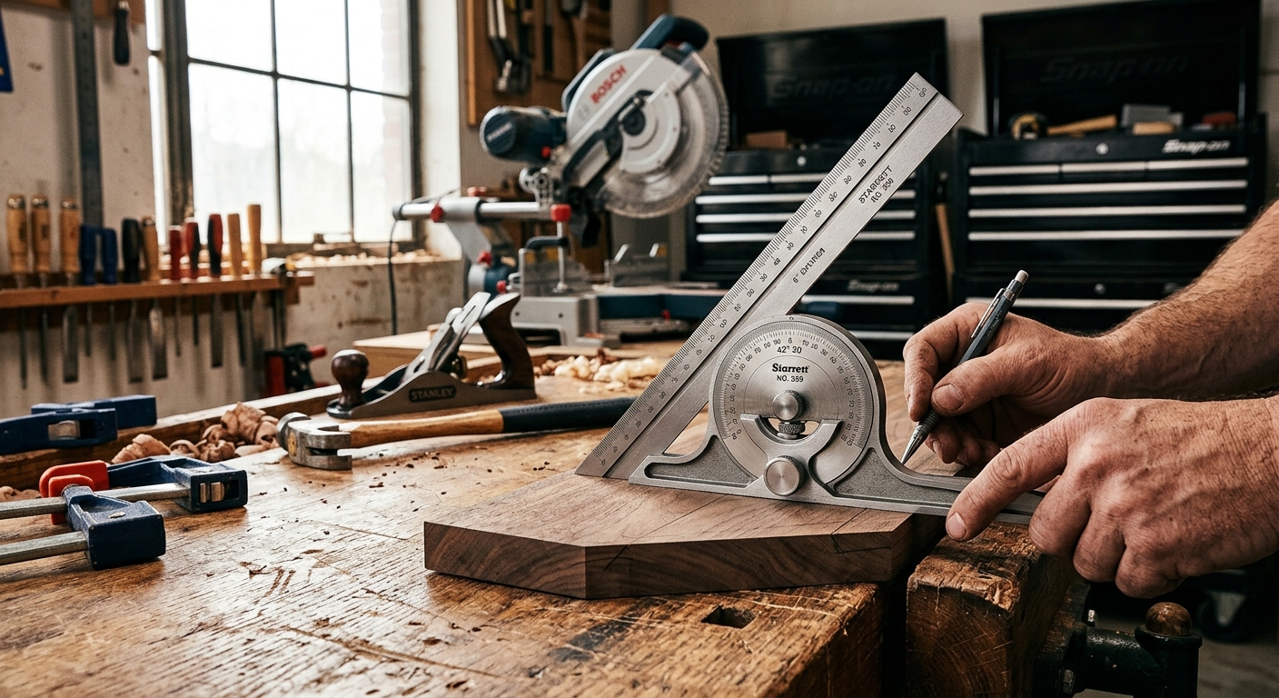 Starrett 359 Bevel Protractor  –  Best Overall