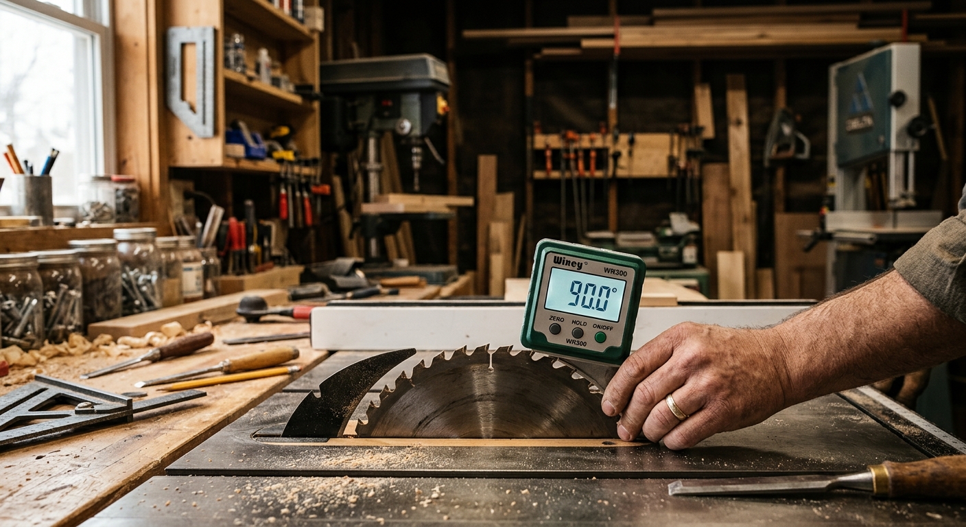 Wixey WR300 Digital Angle Gauge  –  Best Digital for Table Saws