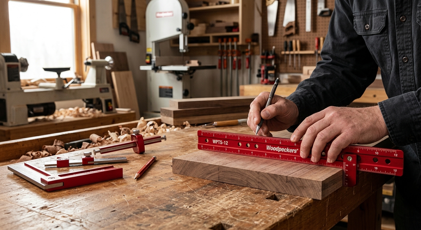 Woodpecker Precision Marking System  –  Best for Woodworking Joinery