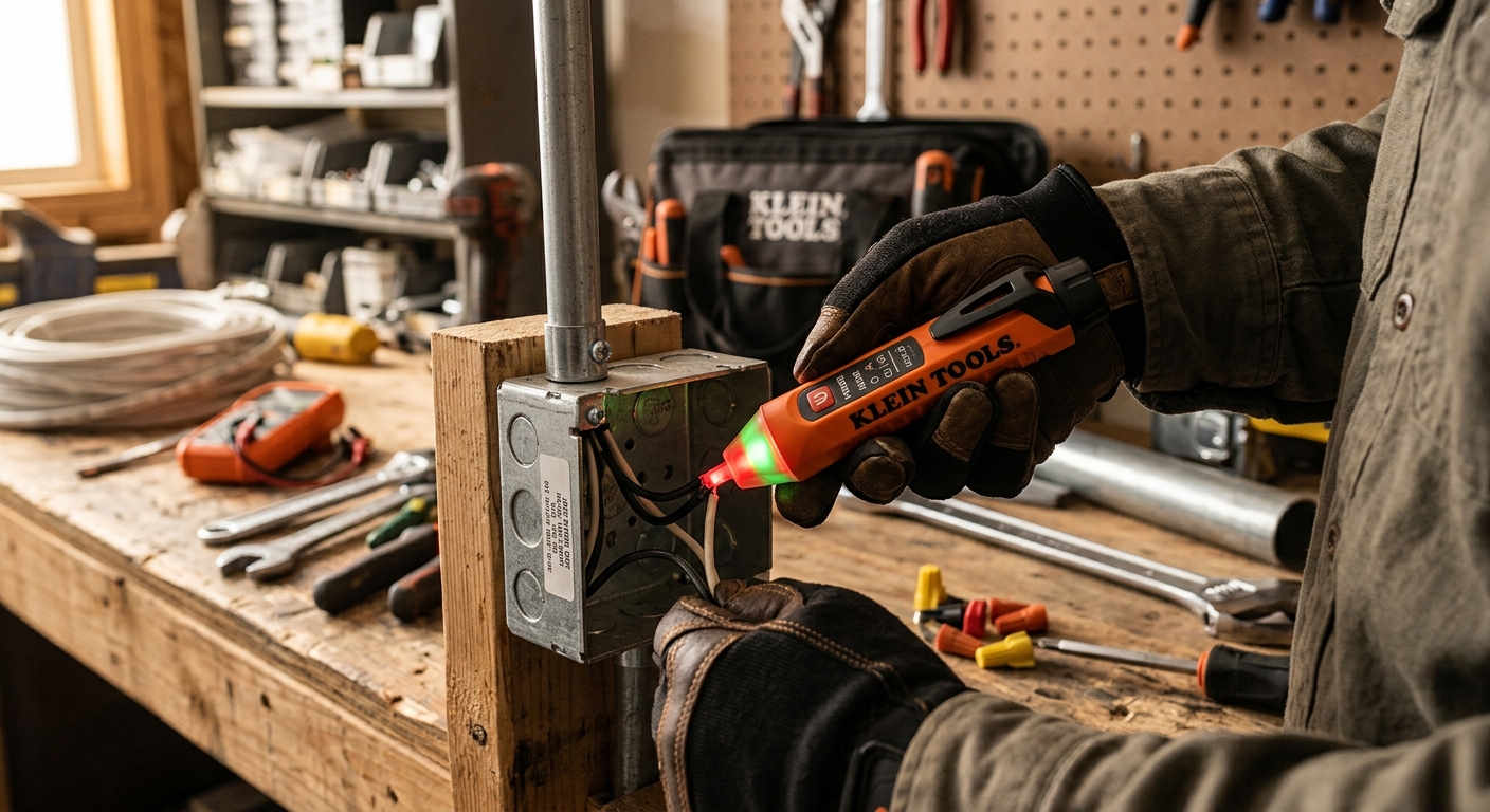 Klein Tools NCVT-3P  –  Best Non-Contact Voltage Tester