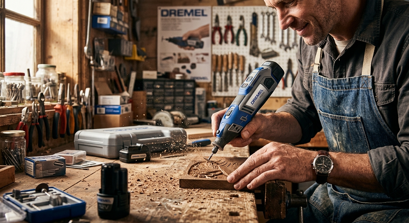 Dremel 8220-2/28 Cordless  –  Best Cordless Rotary Tool