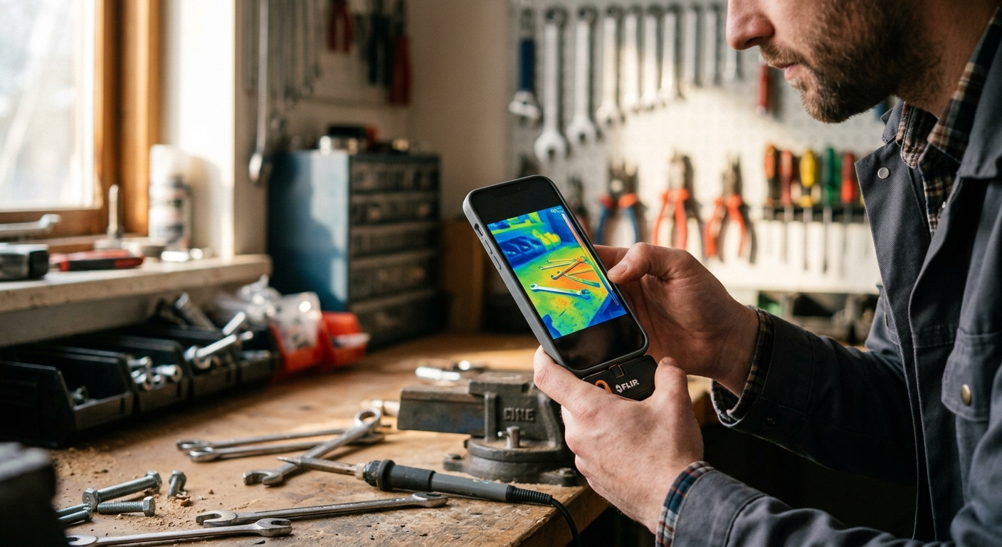 FLIR ONE Pro  –  Best Overall Smartphone Thermal Camera