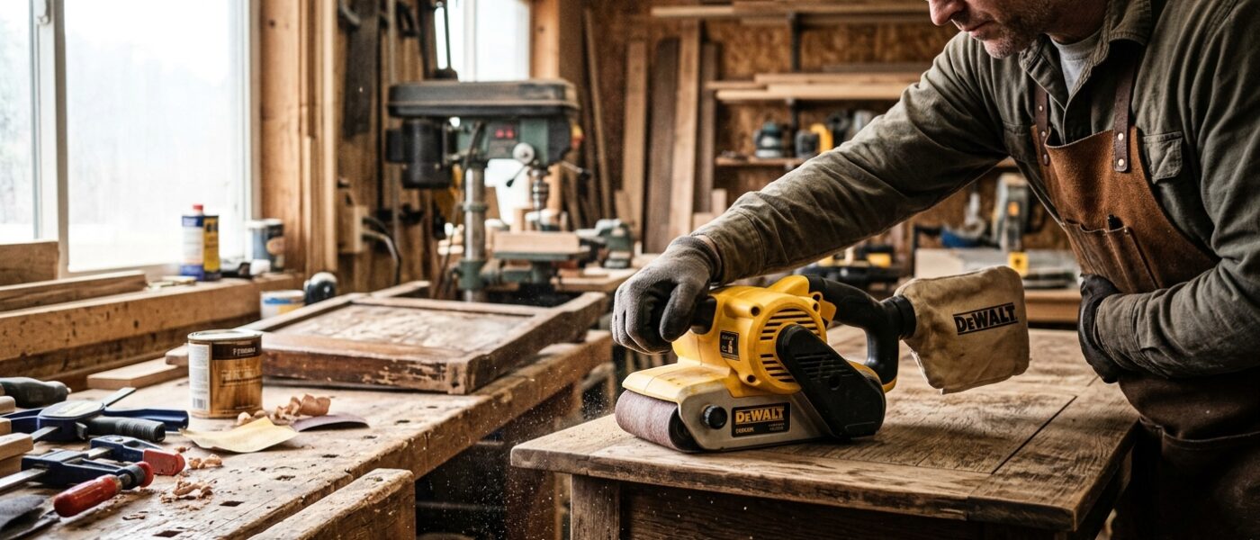 Best Belt Sanders for DIY and Furniture Refinishing