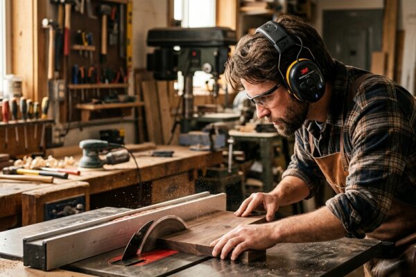 Best Hearing Protection  –  Earmuffs, Earplugs, and Electronic Options for the Shop