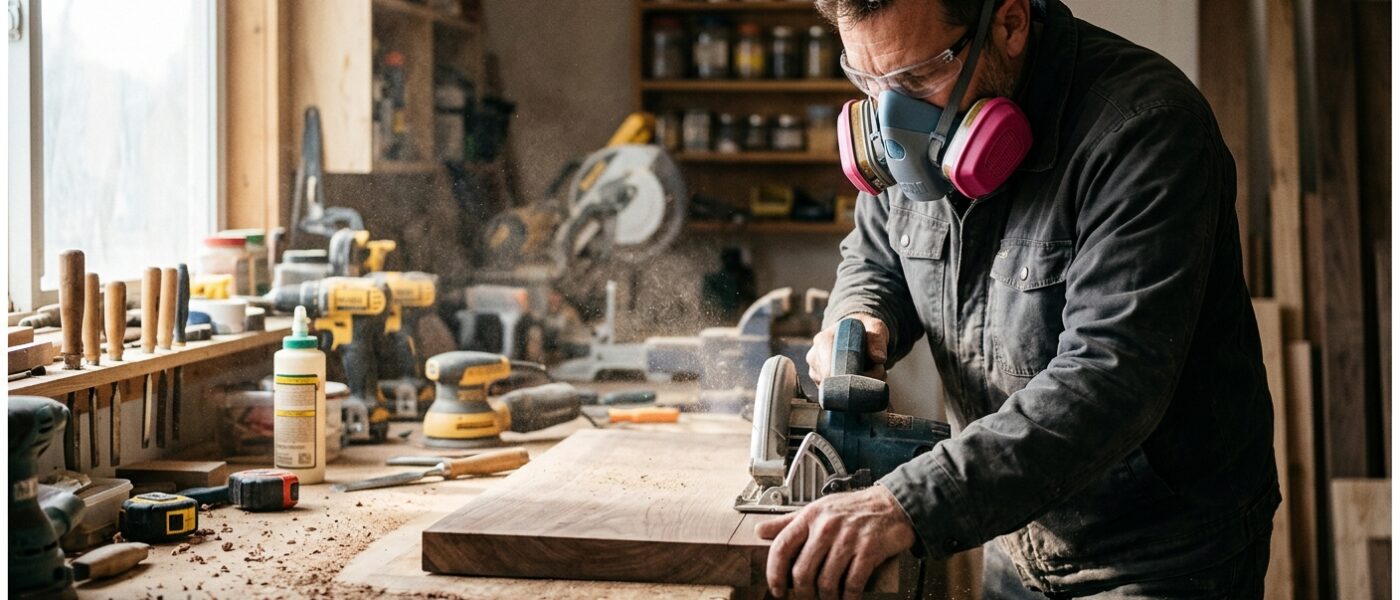 Best Dust Masks and Respirators for Woodworking, Drywall, and Finishing