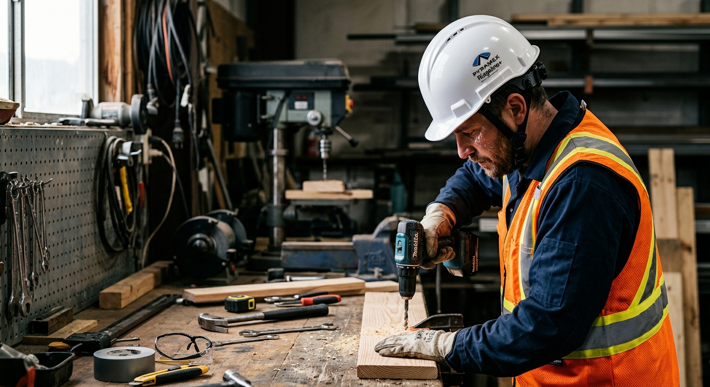 Pyramex Ridgeline+ Hard Hat  –  Best for Comfort
