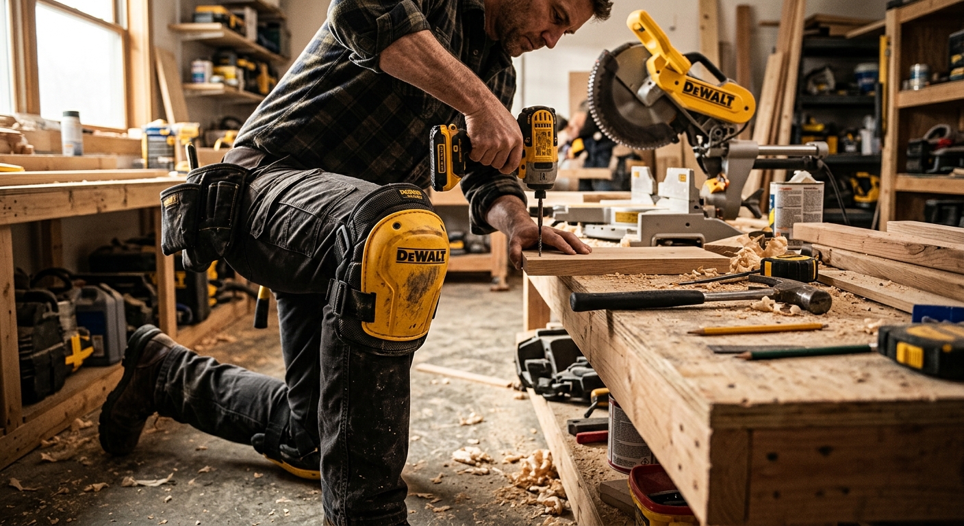 DeWalt DG5204 Tough Knee Pads  –  Best for Construction