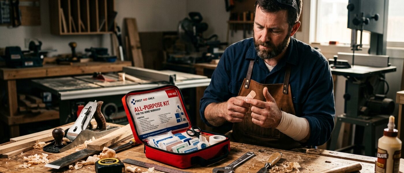 Best First Aid Kits and Fire Safety Equipment for the Home Workshop