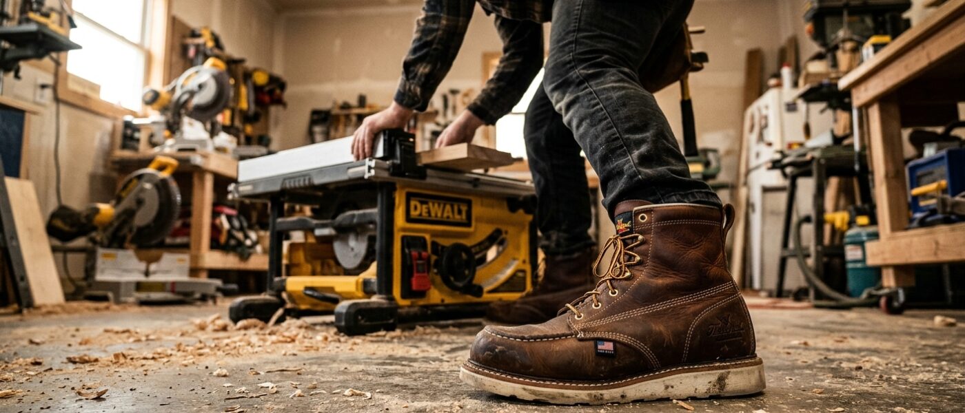 Best Work Boots for DIY and Trades  –  Steel Toe, Composite Toe, and All-Day Comfort