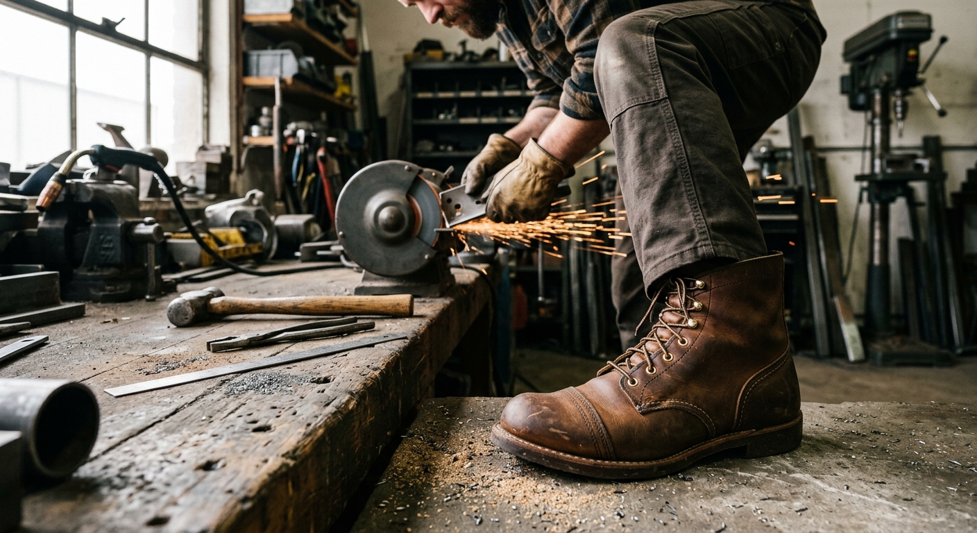 Red Wing Heritage Iron Ranger  –  Best Premium Work Boot