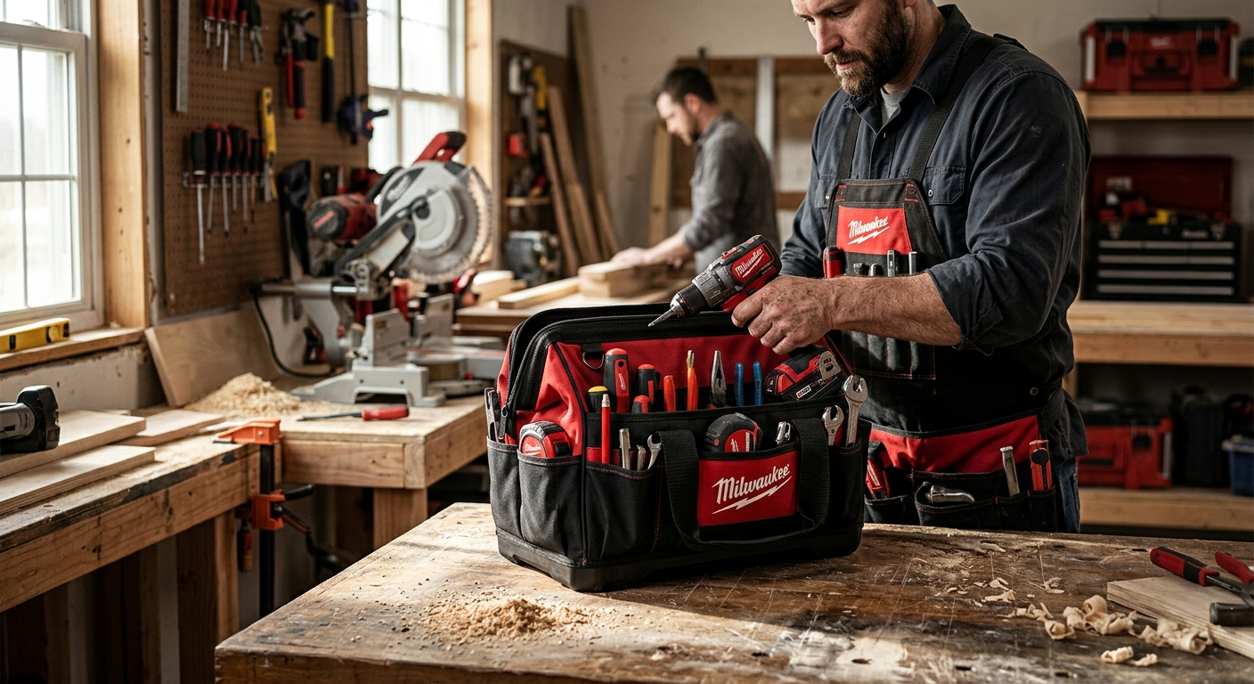Milwaukee 48-22-8170 Tool Bag  –  Best Tool Bag for DIY