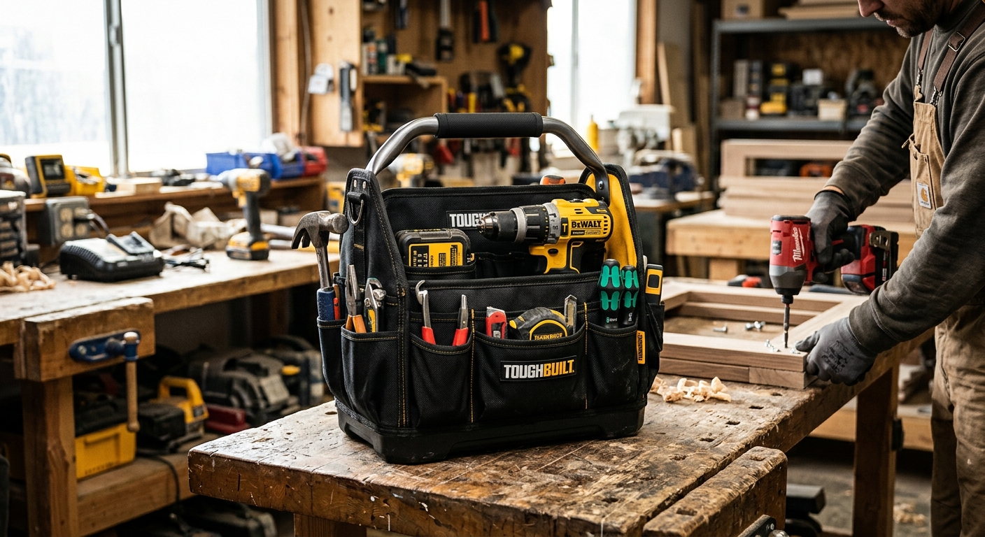 ToughBuilt TB-CT-111-L Tool Tote  –  Best for Power Tools